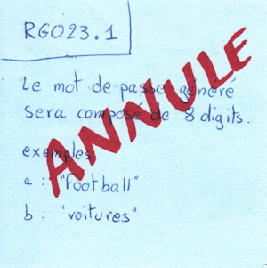 RG023.1 ANNULE